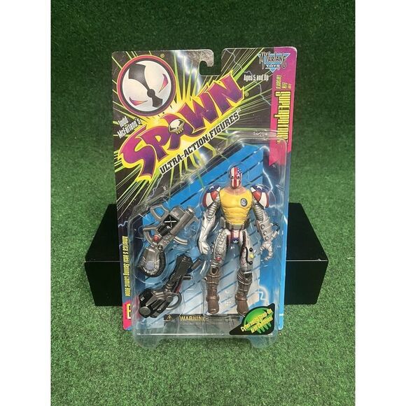 1996 McFarlane Spawn Series 6 Superpatriot Ultra Action Figure - Picture 1 of 2
